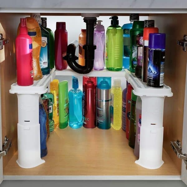 Expandable Under Sink Organizer and Storage - Image 5