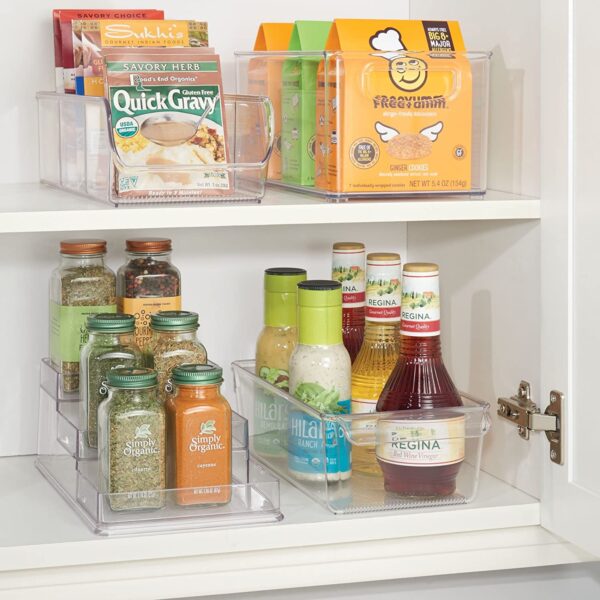 iDesign Plastic Storage Bin with Handles for Kitchen, Fridge, Freezer, Pantry, and Cabinet Organization, BPA-Free, Medium - Image 6