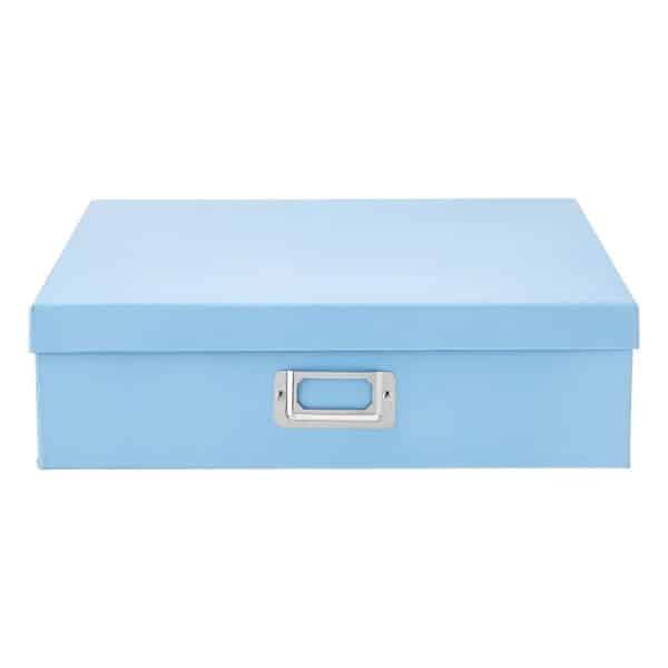 Pioneer Photo Albums OB-12S Sky Blue Storage Box - Image 2