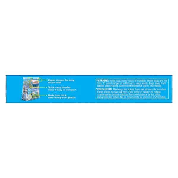 Ziploc Big Bags Clothes and Blanket Storage Bags for Closet Organization, Protects from Moisture, Jumbo, 3 Count - Image 4